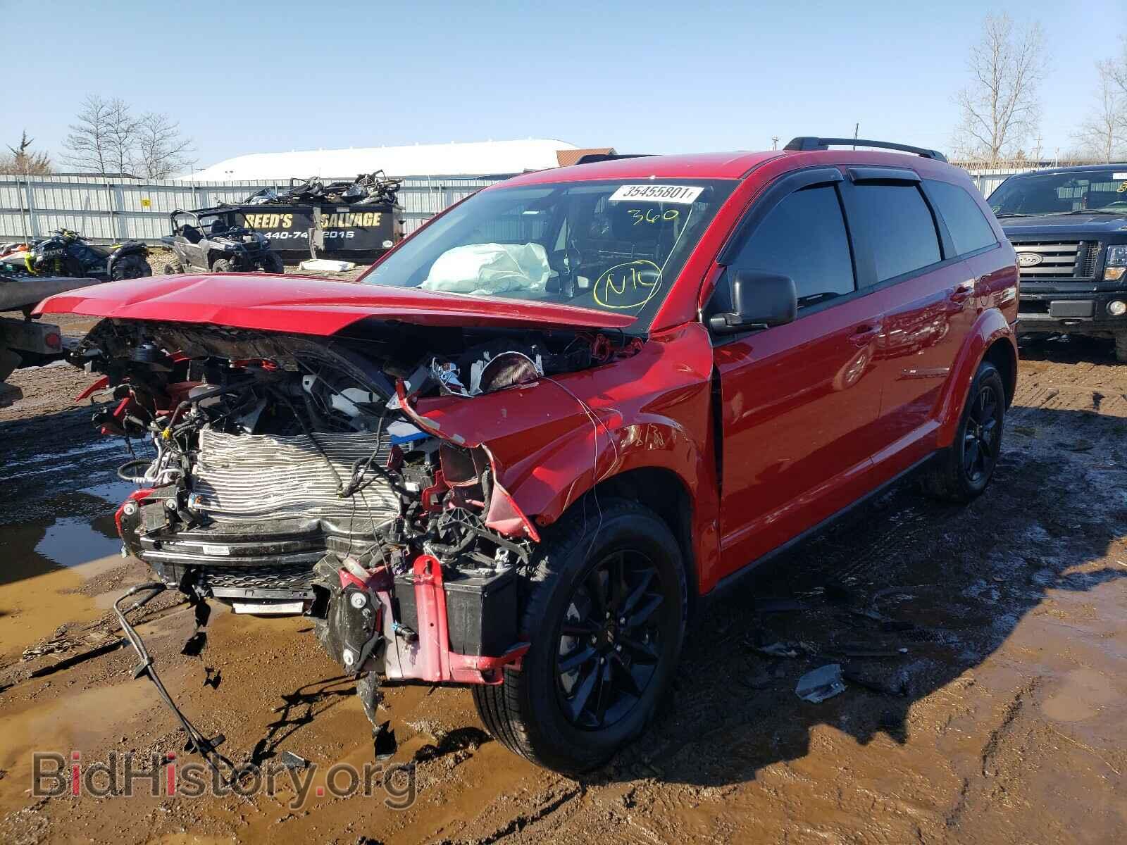 2020 DODGE JOURNEY - VIN: 3C4PDCAB7LT260214 - Фото 2