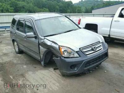 2006 Honda CRV CR-V EX, gray — VIN JHLRD78886C034373, Copart