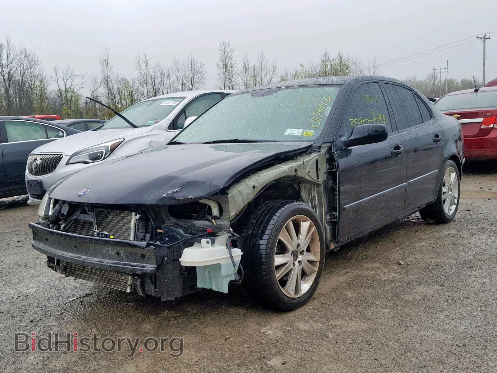 2007 SAAB 9 3 - VIN: YS3FD49Y771142924 - Фото 2