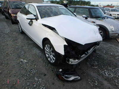 2012 Audi A4 A4 2.0T PR, белый — VIN WAUAFAFL0CN004869, Copart