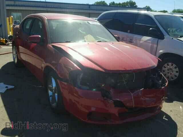Photo 1C3CDZCB3CN270614 - DODGE AVENGER 2012