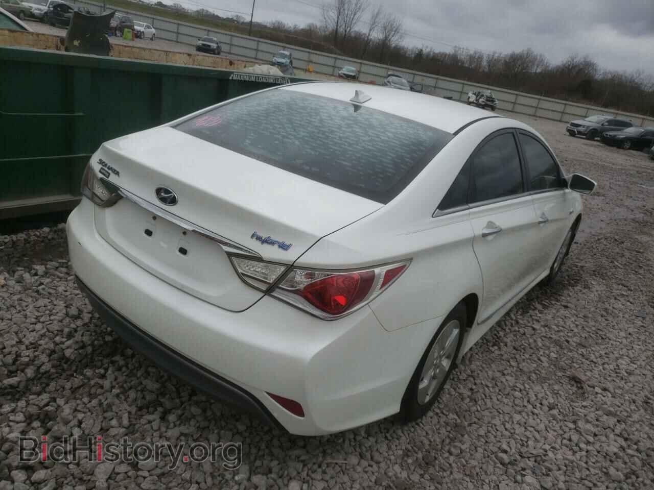 2012 HYUNDAI SONATA - VIN: KMHEC4A40CA041390 - Фото 4