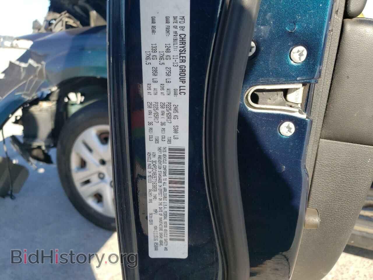 2014 DODGE JOURNEY - VIN: 3C4PDCAB2ET163859 - Фото 10