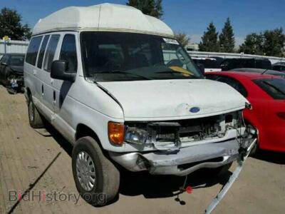 2006 Ford ECONOLINE, white — VIN 1FTNE24W06DB14826, Copart