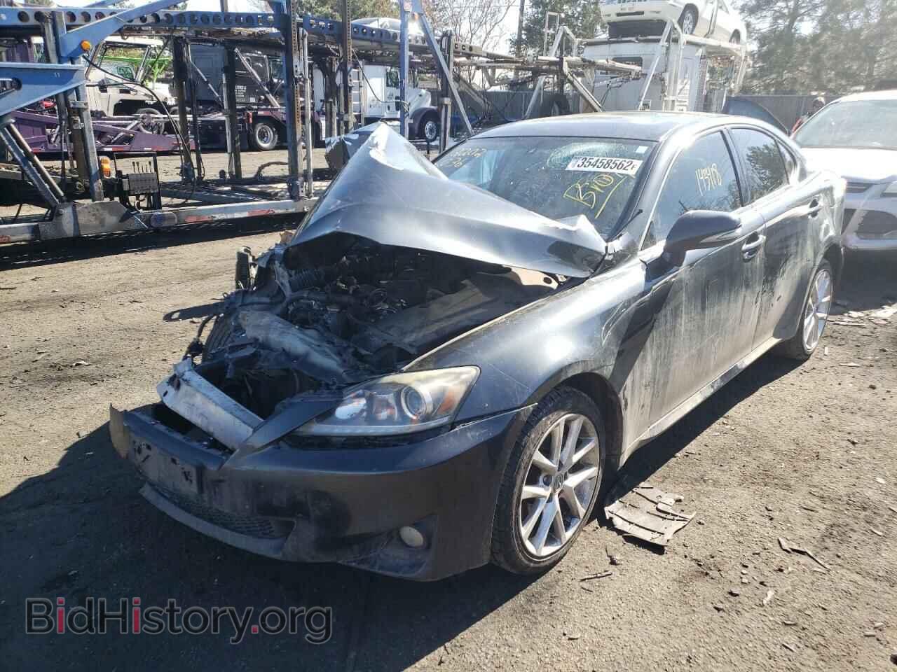 2011 LEXUS IS - VIN: JTHCF5C20B5049077 - Фото 2