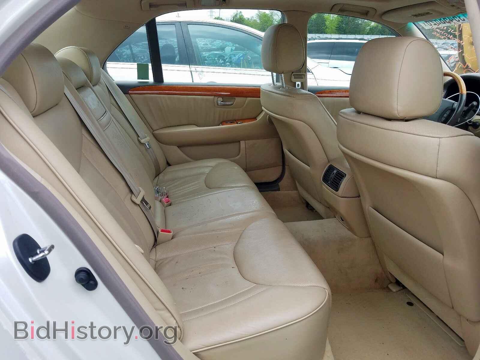 2005 LEXUS LS430 - VIN: JTHBN36F955012339 - Фото 6