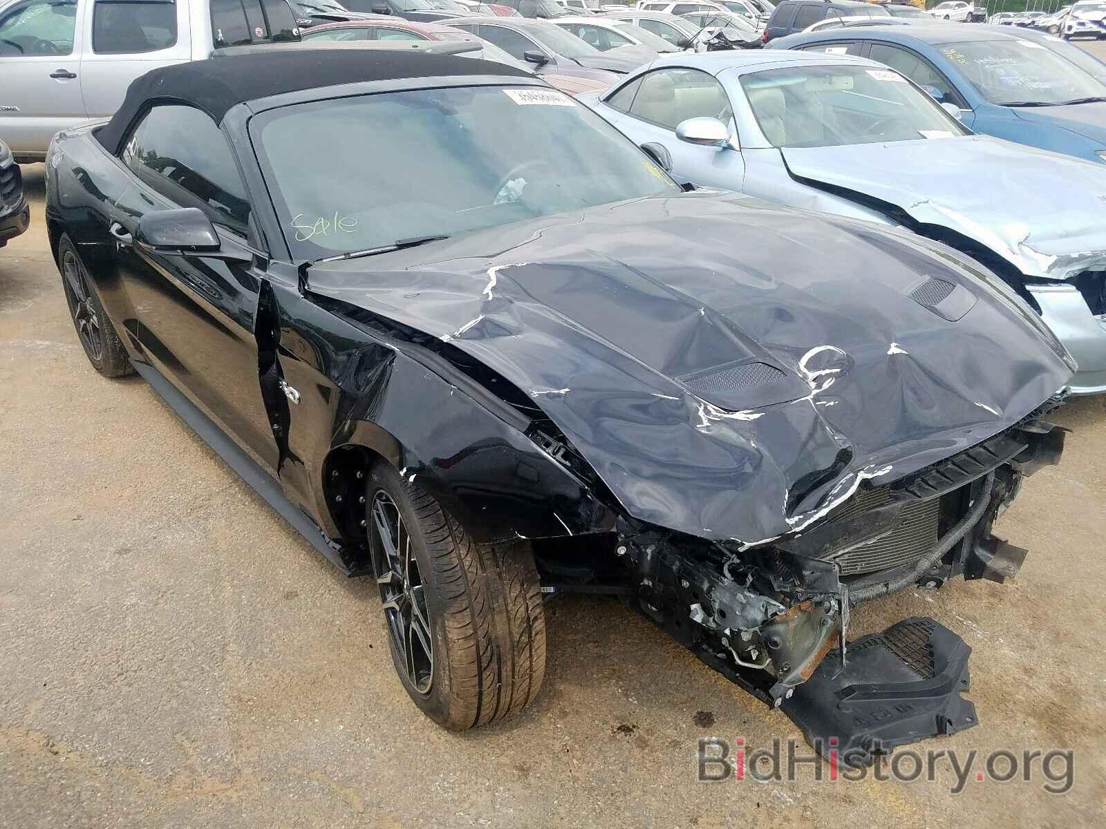 Photo 1FATP8FF1K5104396 - FORD MUSTANG 2019