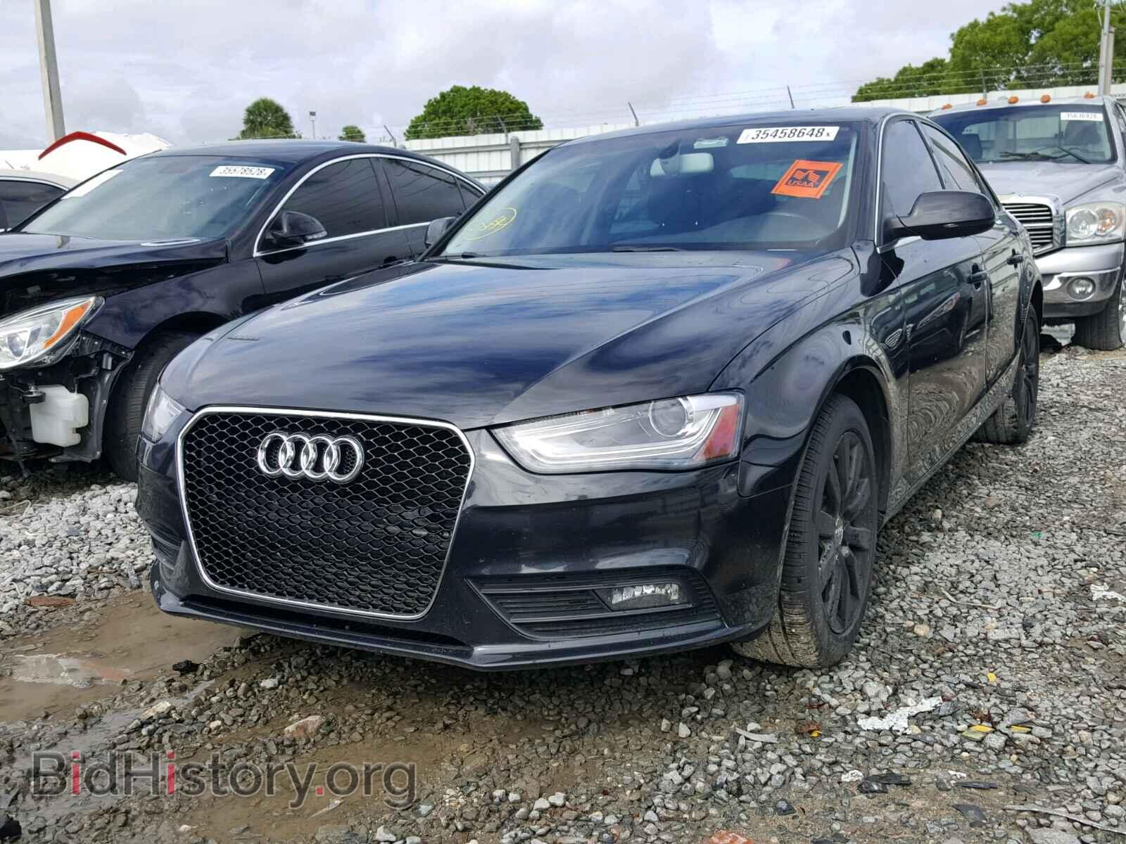 2013 AUDI A4 - VIN: WAUAFAFL5DA166375 - Фото 2