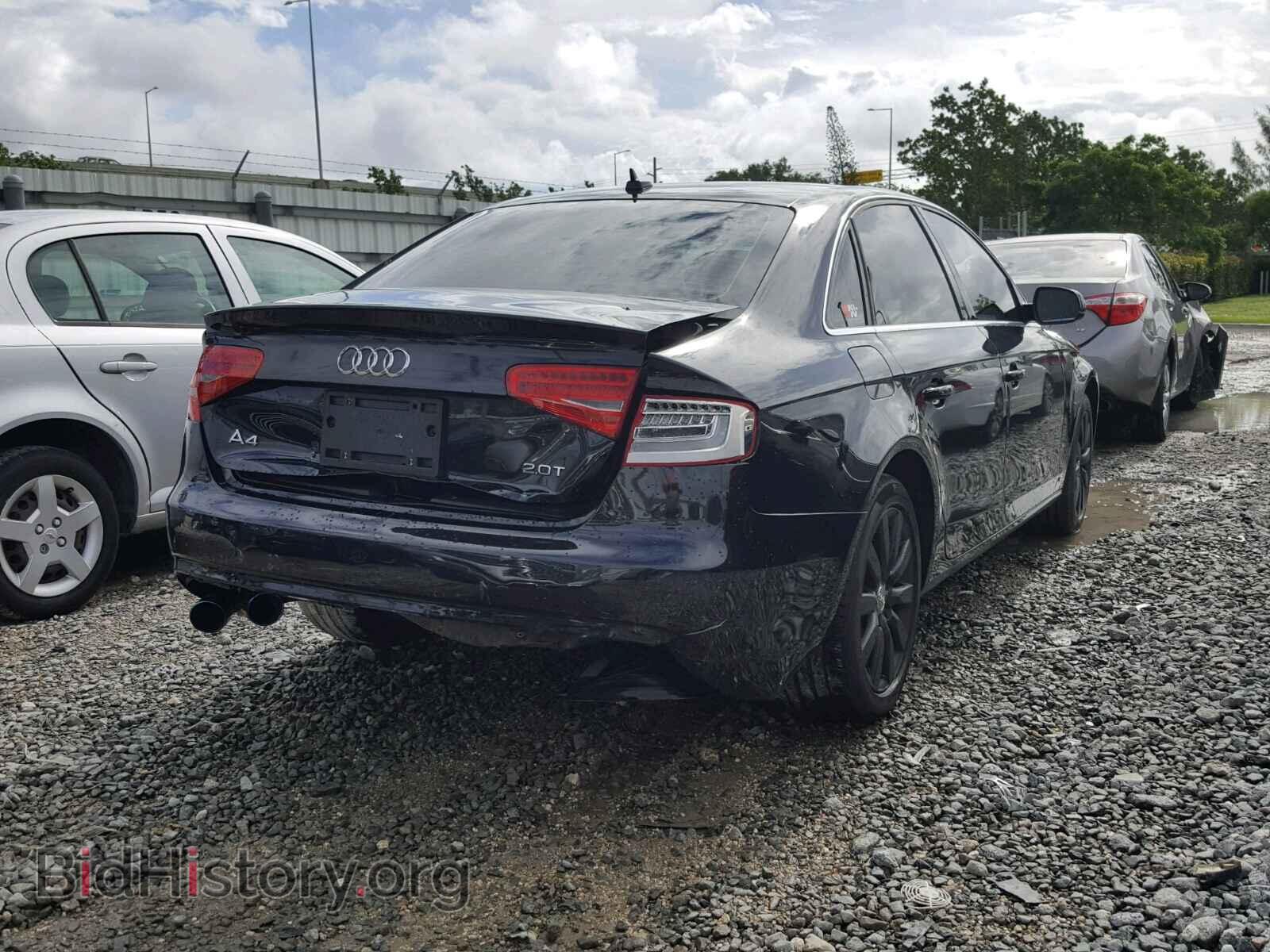 2013 AUDI A4 - VIN: WAUAFAFL5DA166375 - Фото 4