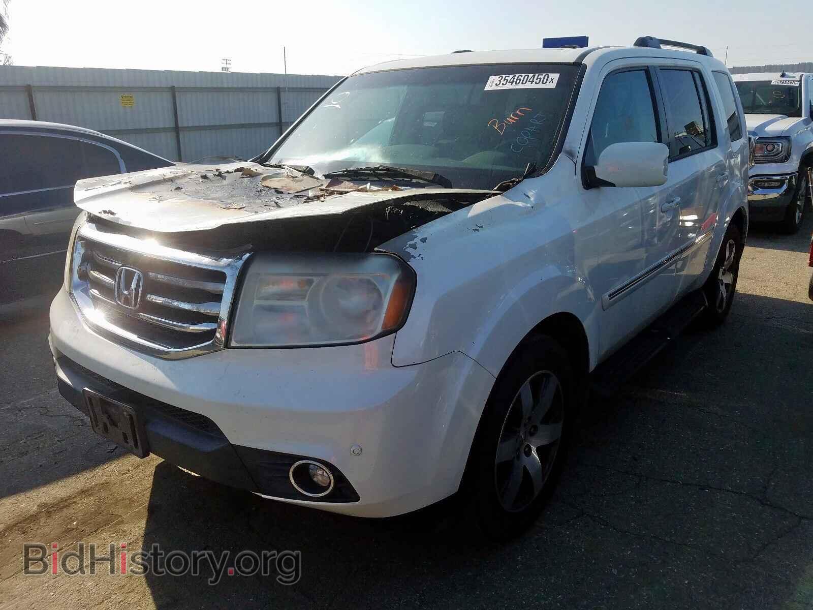 2012 HONDA PILOT - VIN: 5FNYF4H94CB036436 - Фото 2
