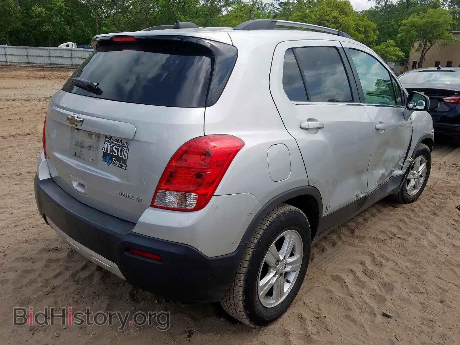 2016 CHEVROLET TRAX - VIN: 3GNCJLSB6GL168501 - Фото 4