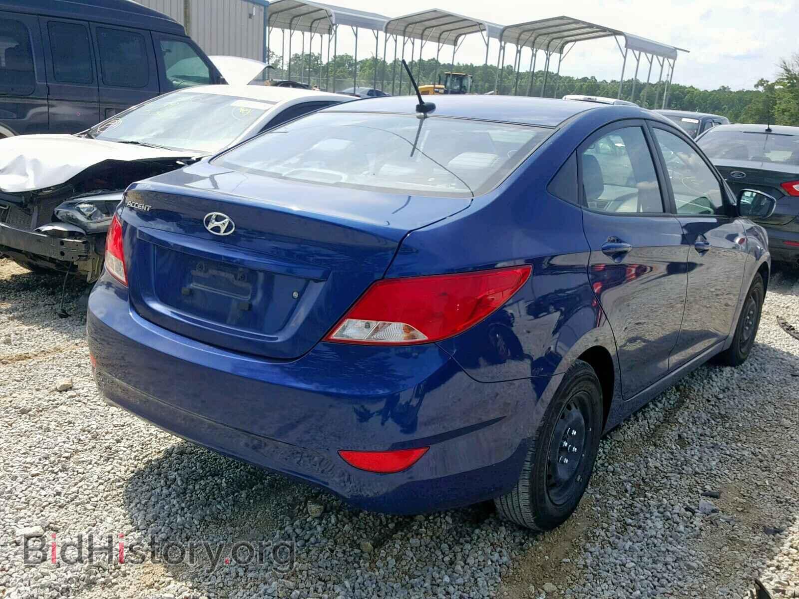 2017 HYUNDAI ACCENT - VIN: KMHCT4AE5HU280682 - Фото 4
