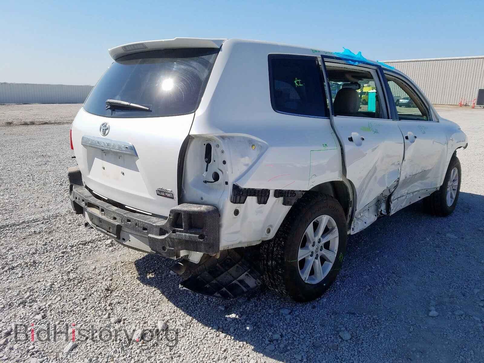 2012 TOYOTA HIGHLANDER - VIN: 5TDBK3EH0CS173893 - Фото 4