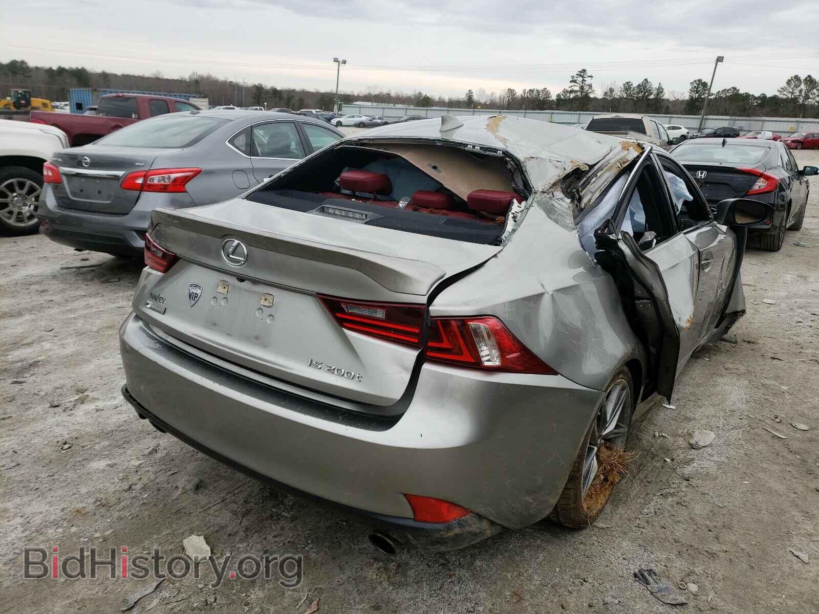 2016 LEXUS IS - VIN: JTHBA1D23G5031553 - Фото 4