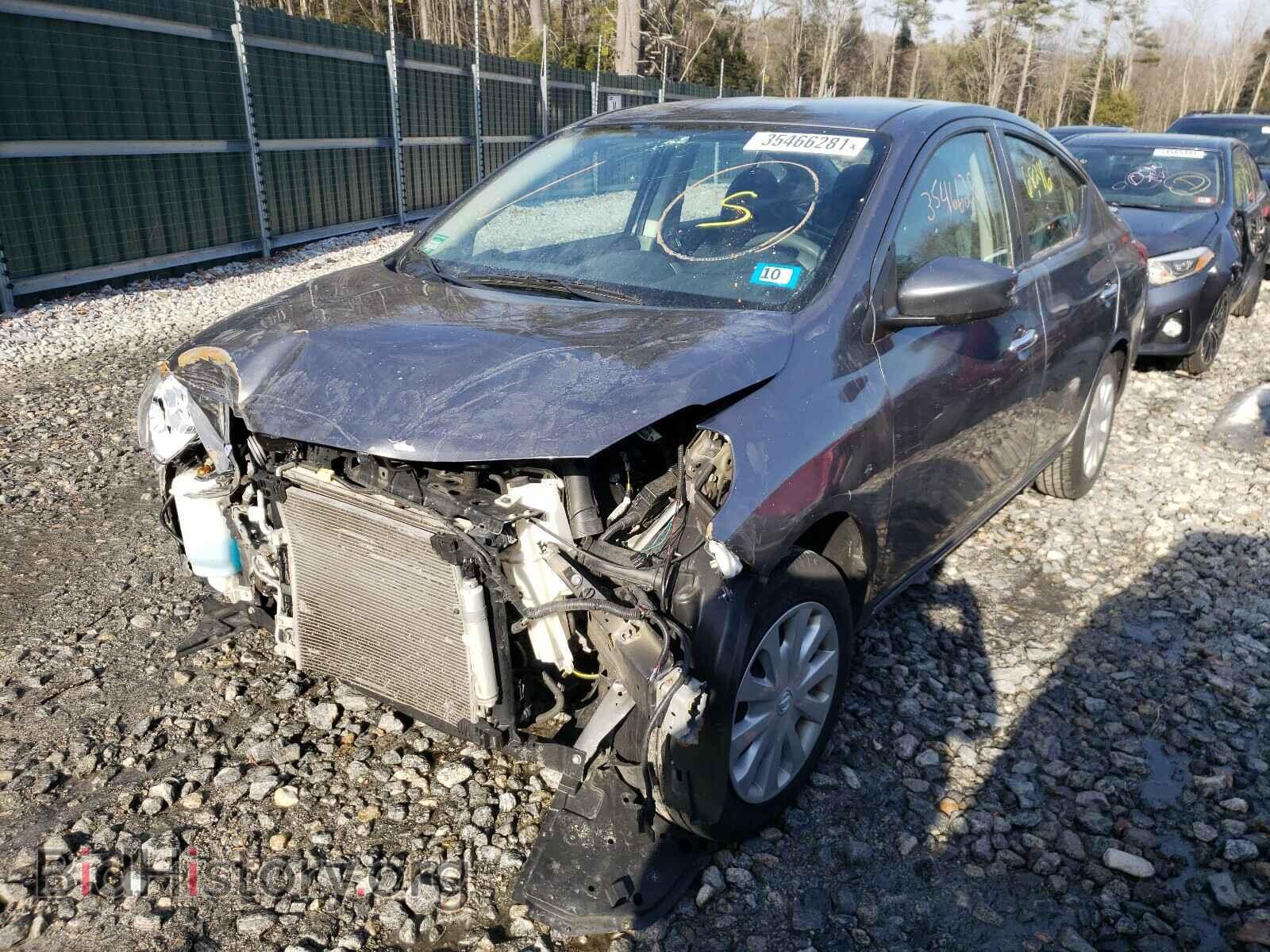 2017 NISSAN VERSA - VIN: 3N1CN7AP3HL860074 - Фото 2
