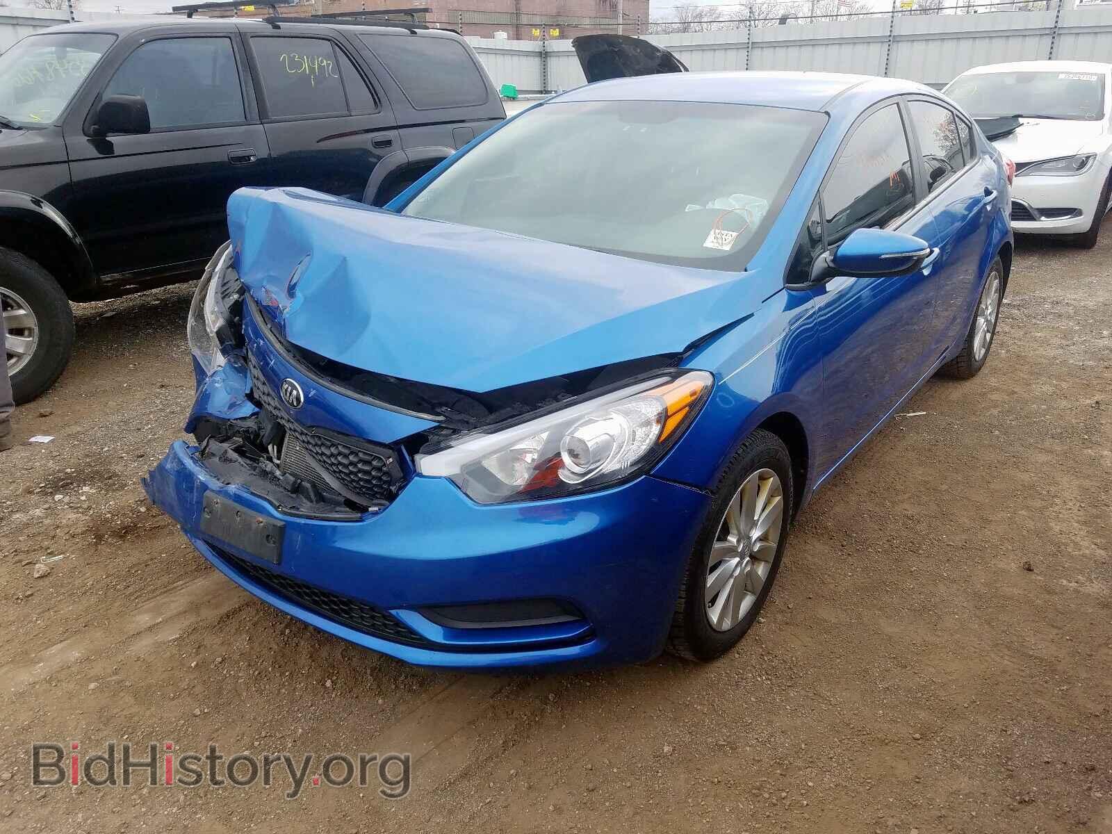 2014 KIA FORTE - VIN: KNAFX4A68E5122080 - Фото 2