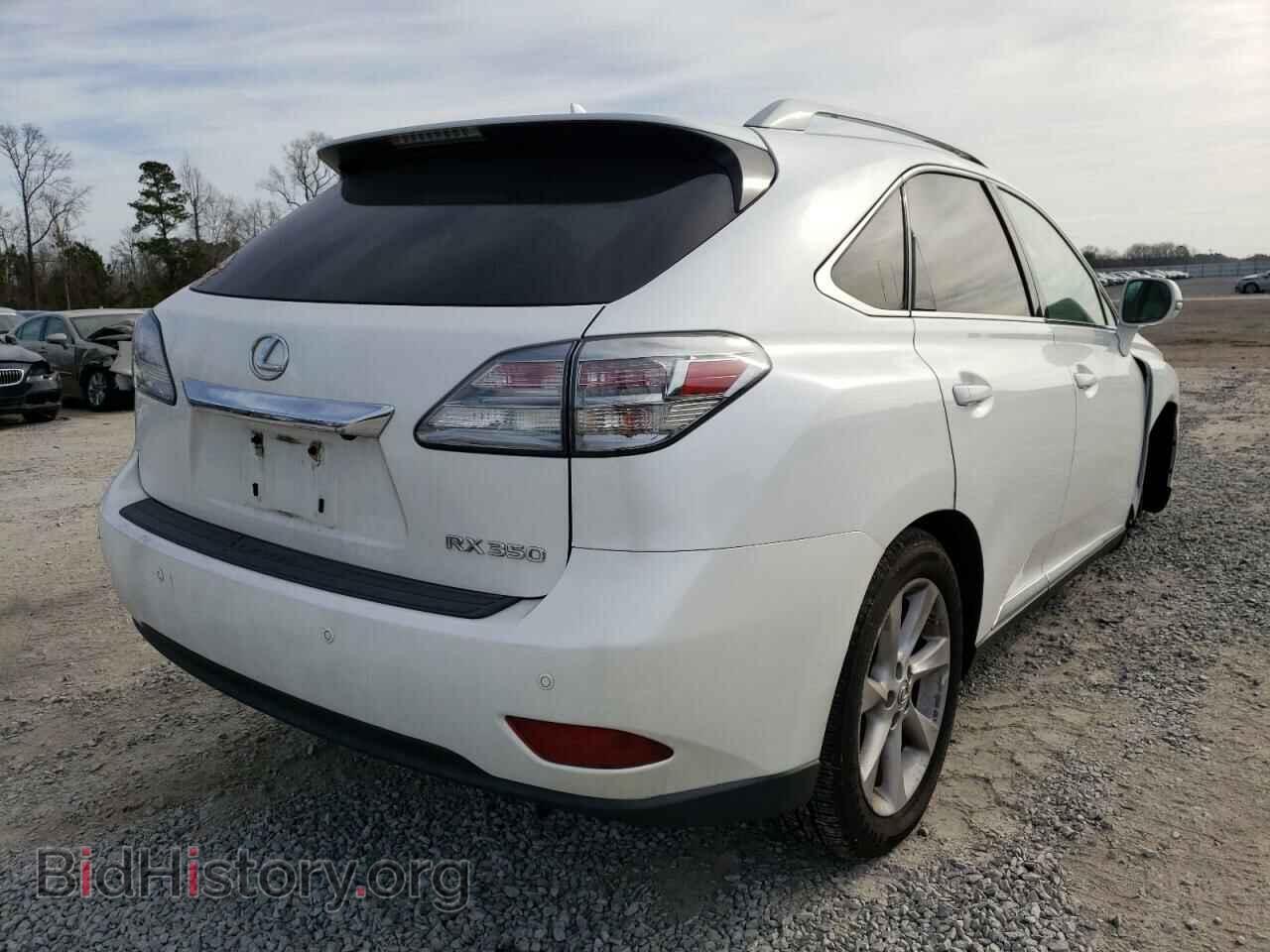 2012 LEXUS RX350 - VIN: 2T2BK1BA3CC123473 - Photo 4