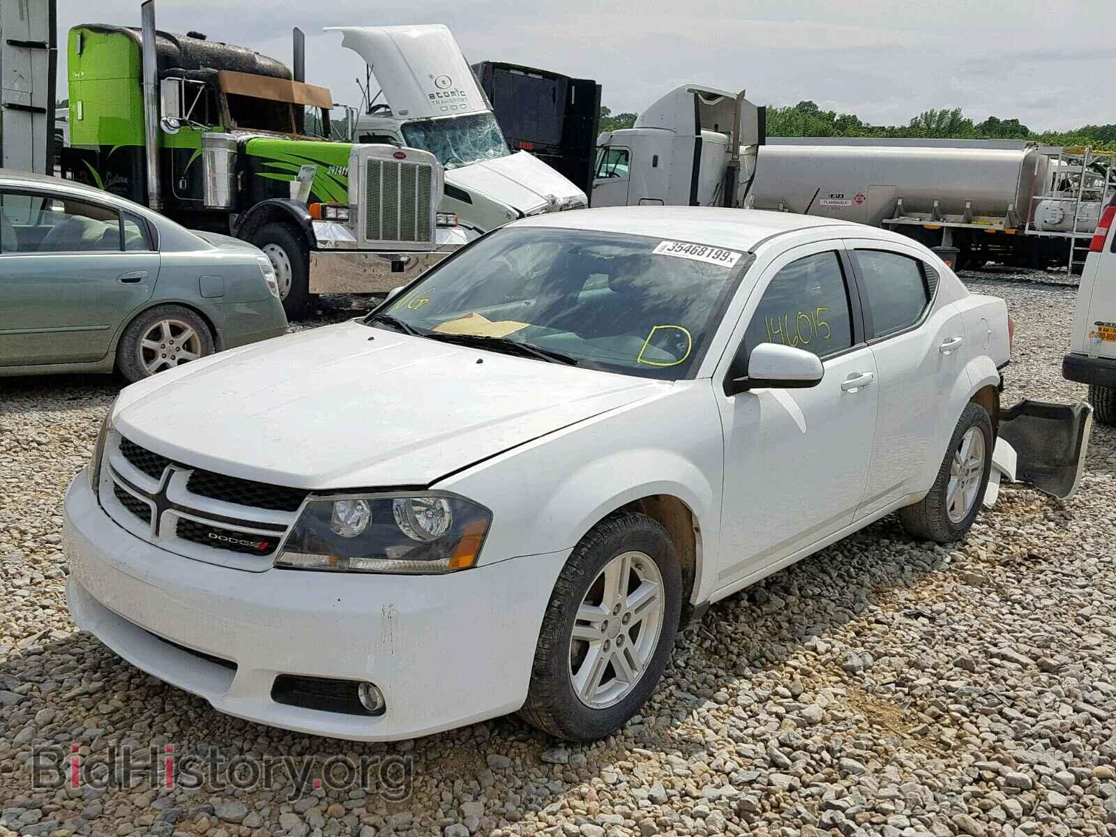 2013 DODGE AVENGER - VIN: 1C3CDZCB7DN556726 - Фото 2