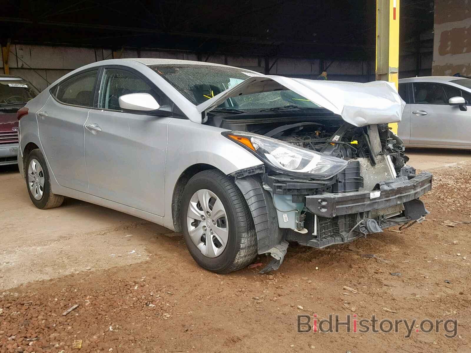 Фотография 5NPDH4AE9GH699671 - HYUNDAI ELANTRA 2016