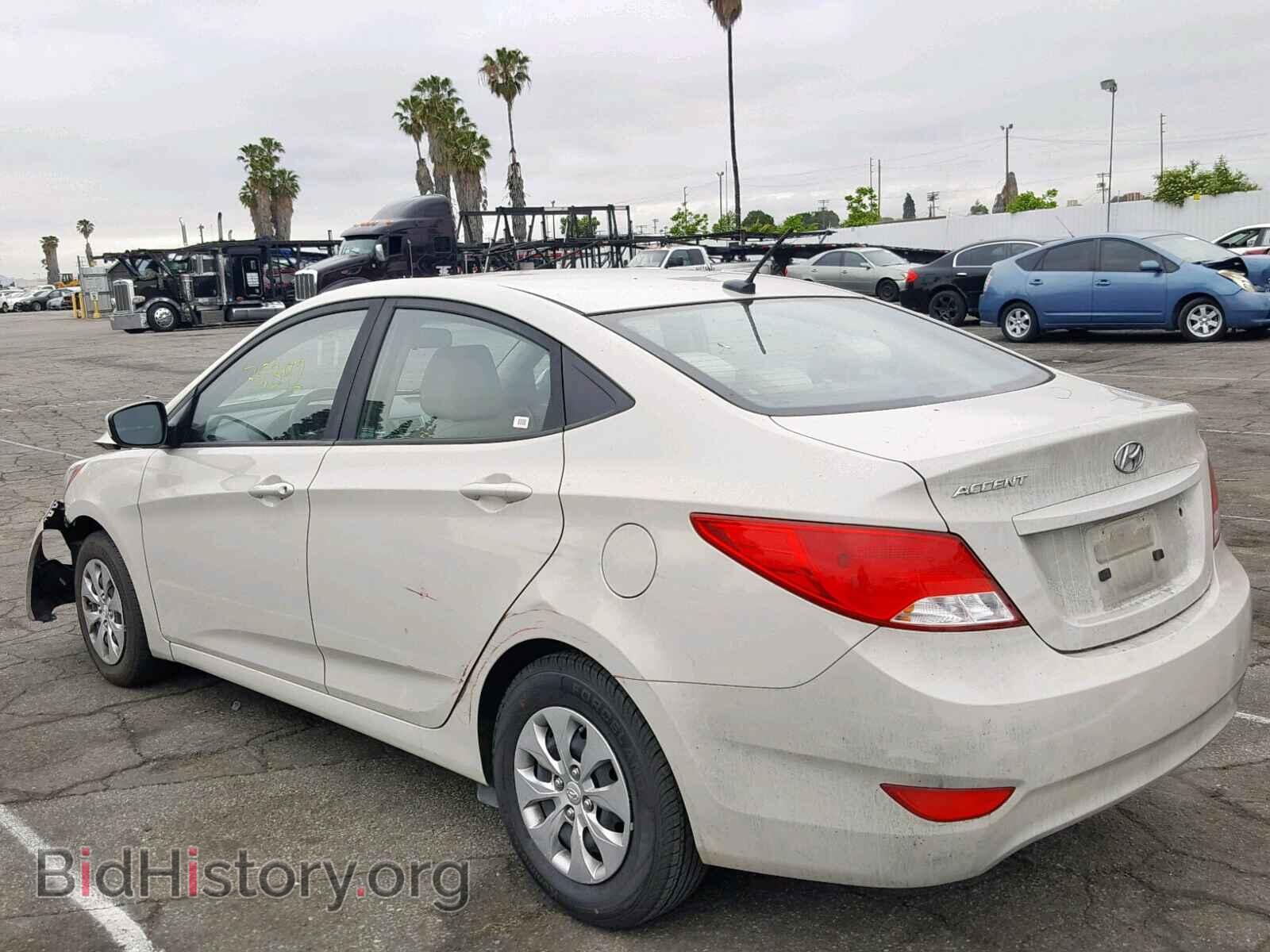 2016 HYUNDAI ACCENT - VIN: KMHCT4AE8GU096321 - Фото 3