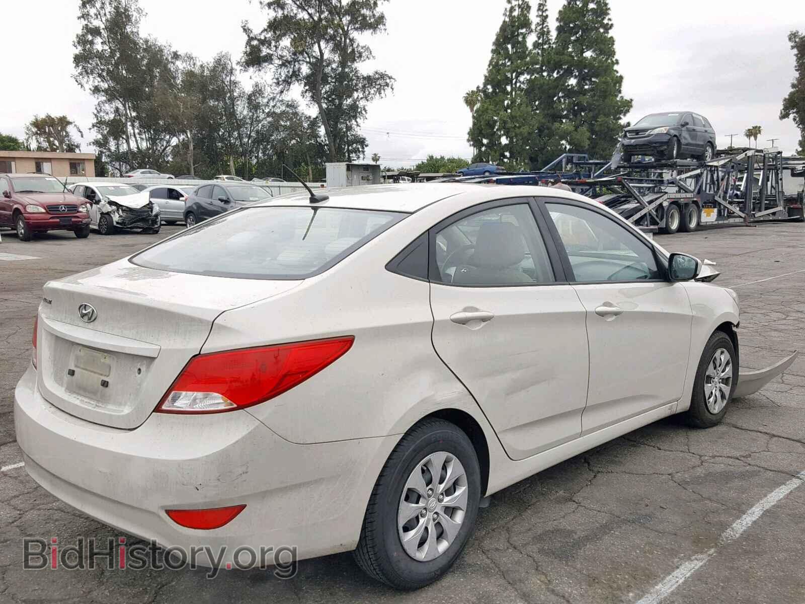 2016 HYUNDAI ACCENT - VIN: KMHCT4AE8GU096321 - Фото 4