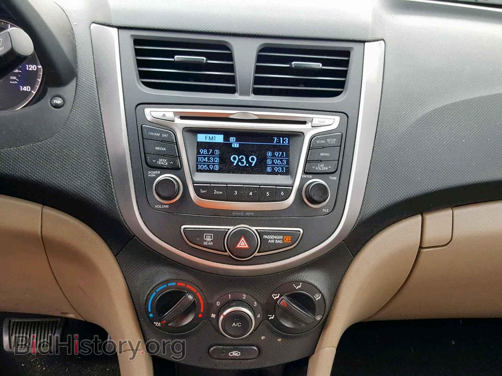 2016 HYUNDAI ACCENT - VIN: KMHCT4AE8GU096321 - Фото 9