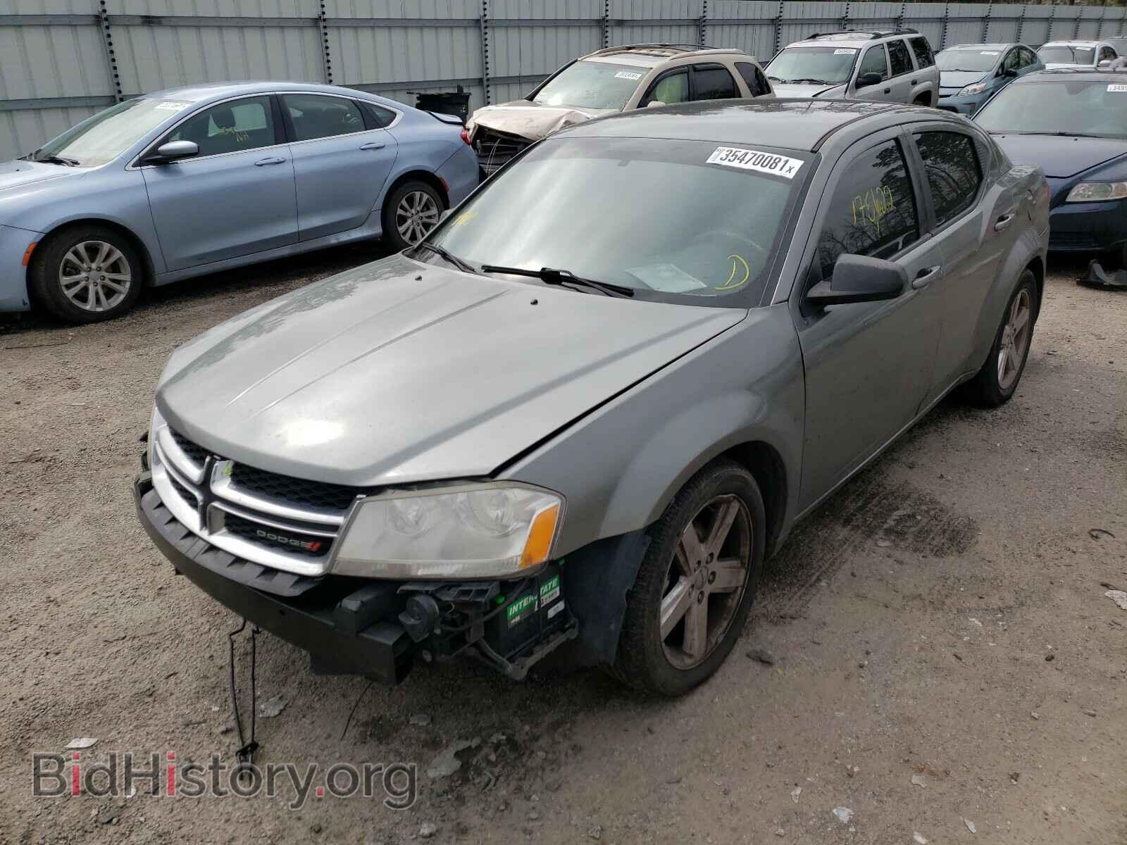 2013 DODGE AVENGER - VIN: 1C3CDZAB4DN648606 - Фото 2