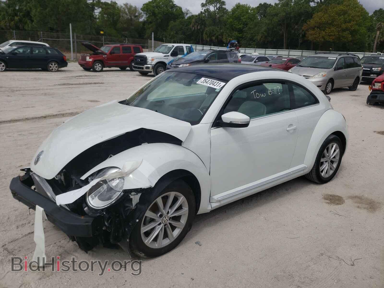 2018 VOLKSWAGEN BEETLE - VIN: 3VWJD7AT8JM714447 - Фото 2