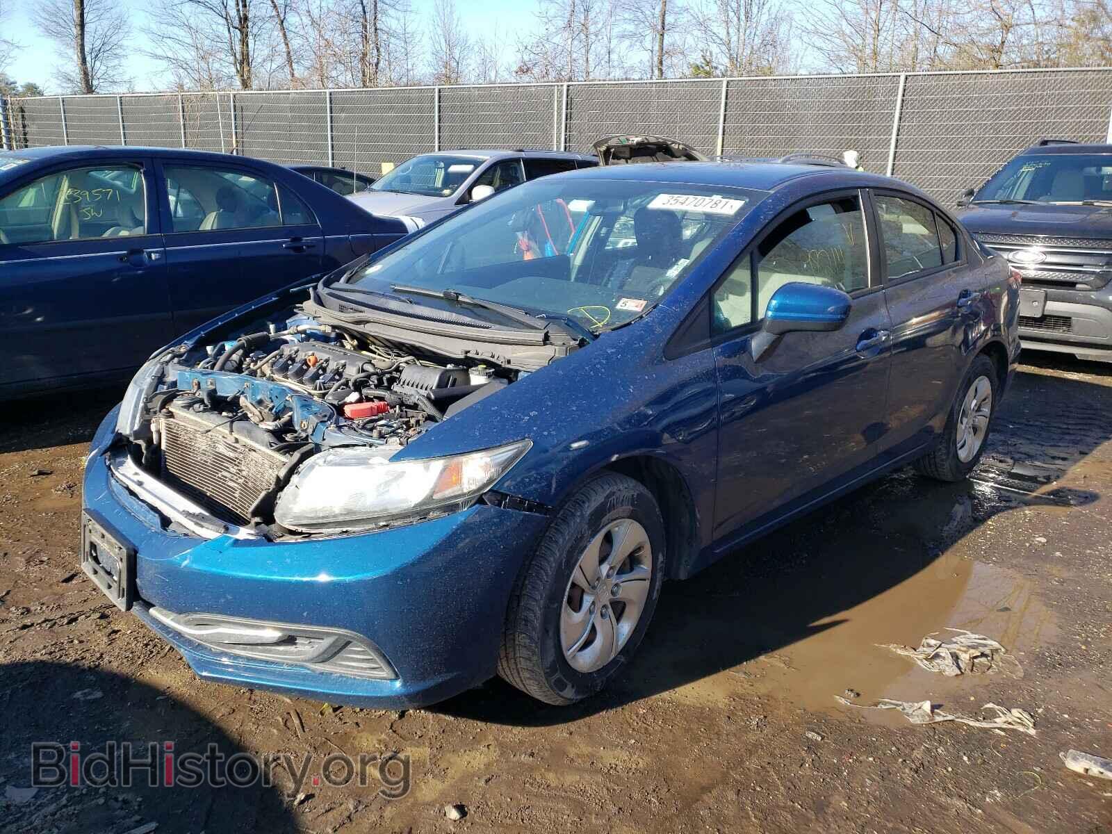 2014 HONDA CIVIC - VIN: 19XFB2F55EE031598 - Фото 2