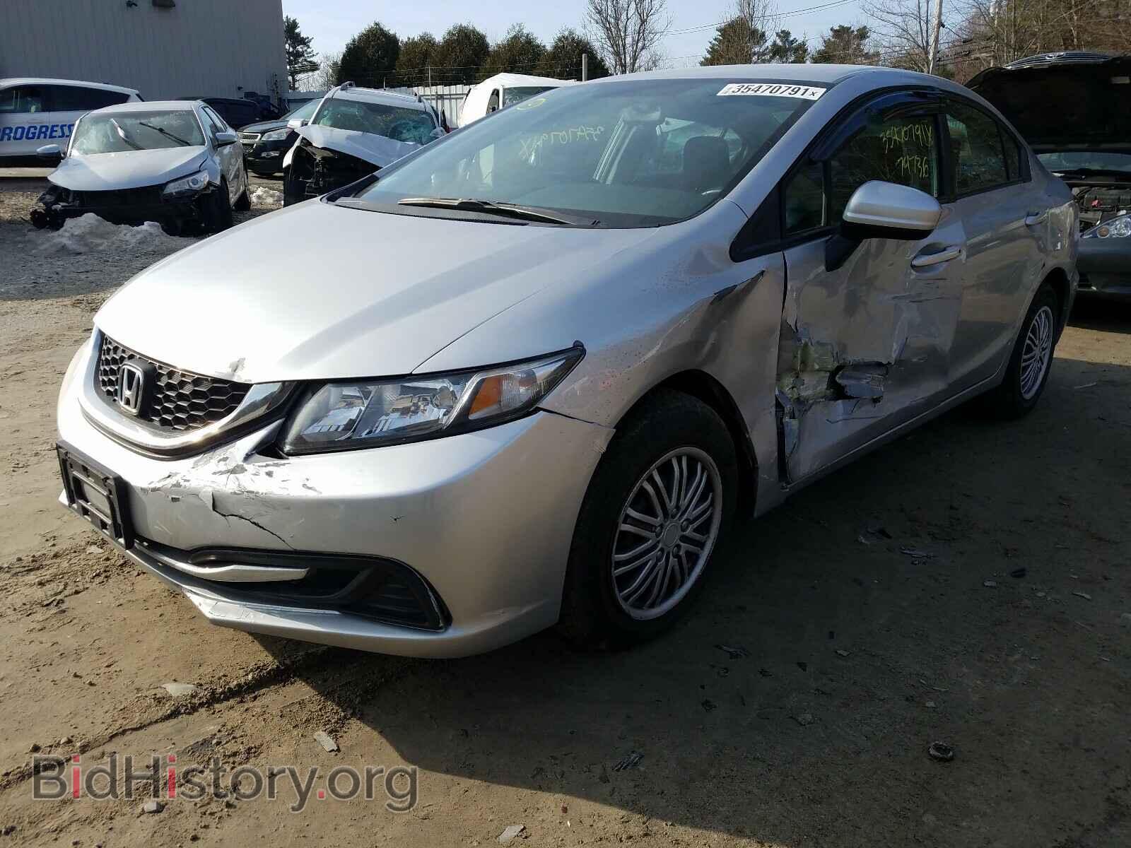 2015 HONDA CIVIC - VIN: 19XFB2F79FE286273 - Фото 2