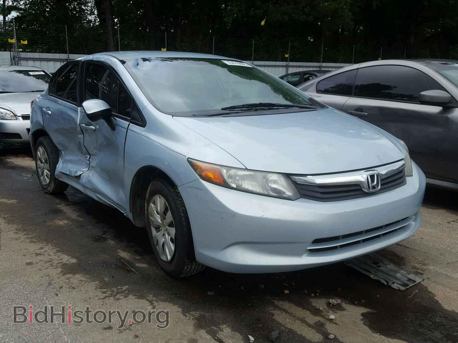 Фотография 19XFB2F54CE049989 - HONDA CIVIC LX 2012
