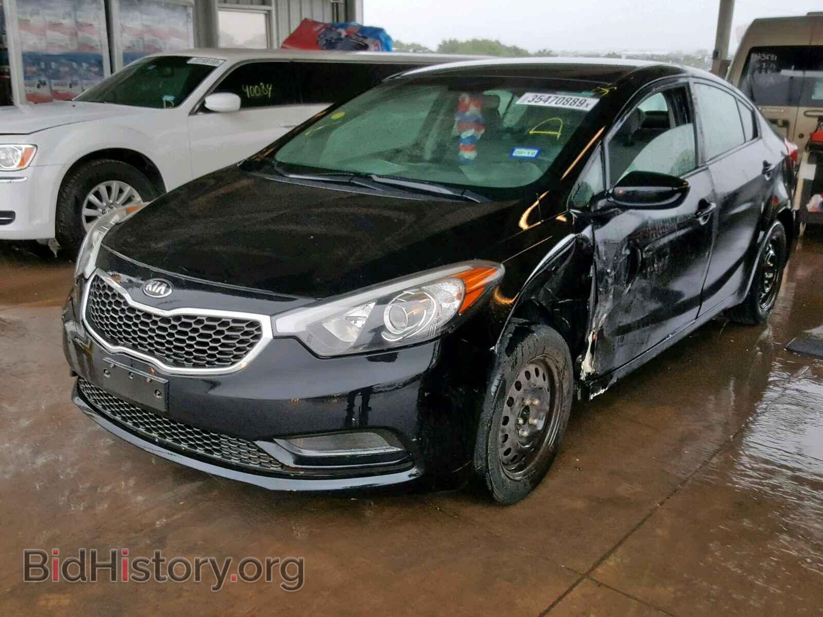 2014 KIA FORTE LX - VIN: KNAFK4A69E5190323 - Фото 2