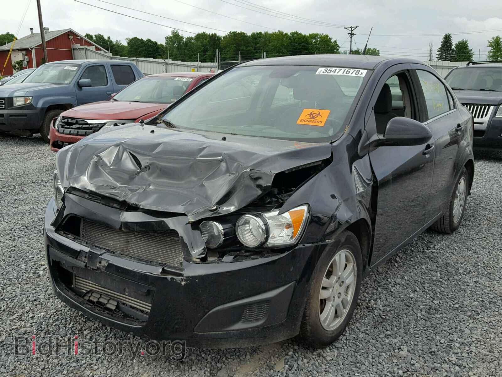 2012 CHEVROLET SONIC - VIN: 1G1JD5SB9C4170545 - Фото 2