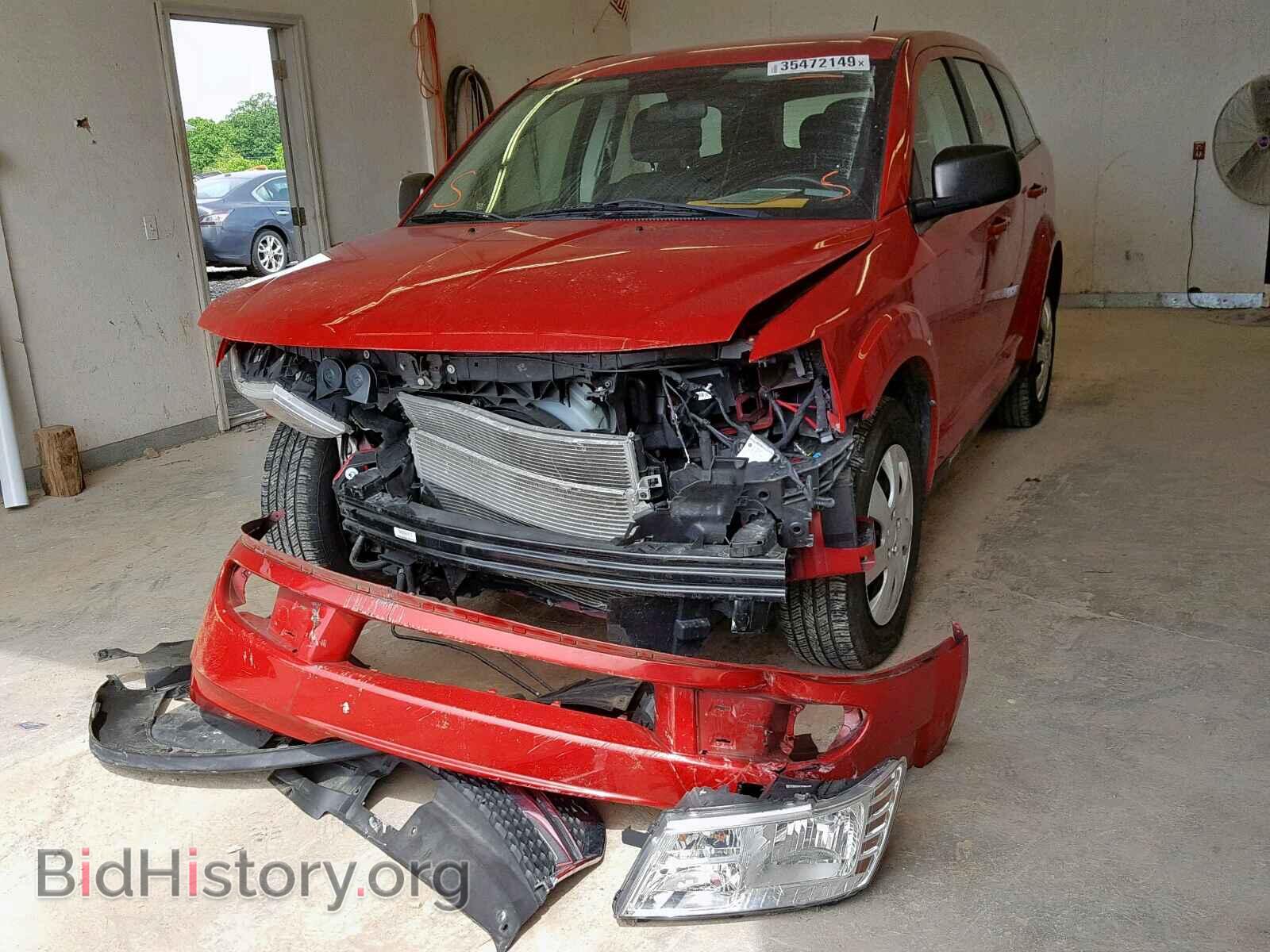 2015 DODGE JOURNEY SE - VIN: 3C4PDCAB8FT591713 - Фото 2