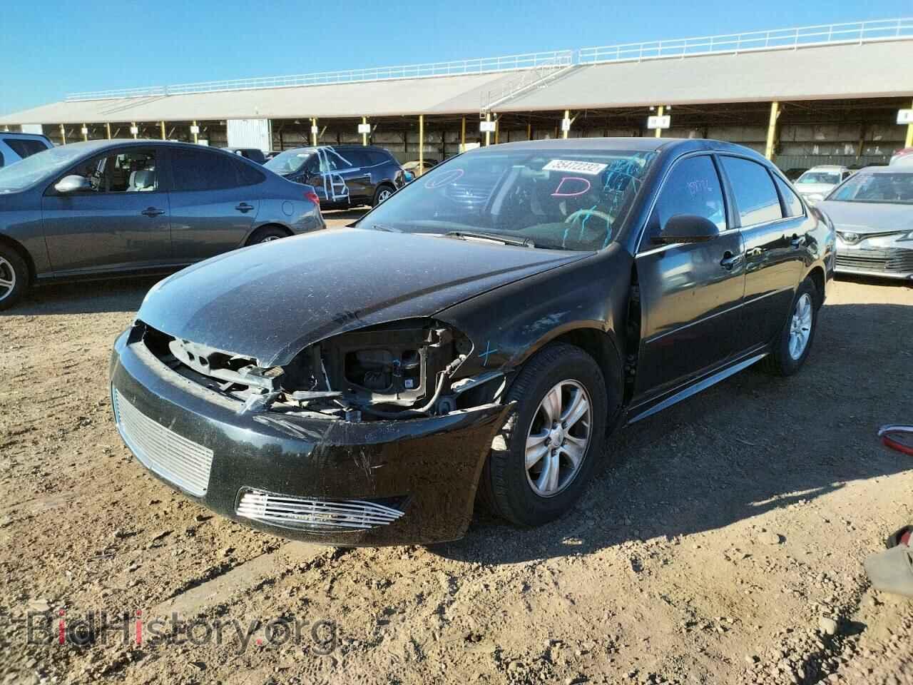 2012 CHEVROLET IMPALA - VIN: 2G1WF5E37C1318658 - Фото 2