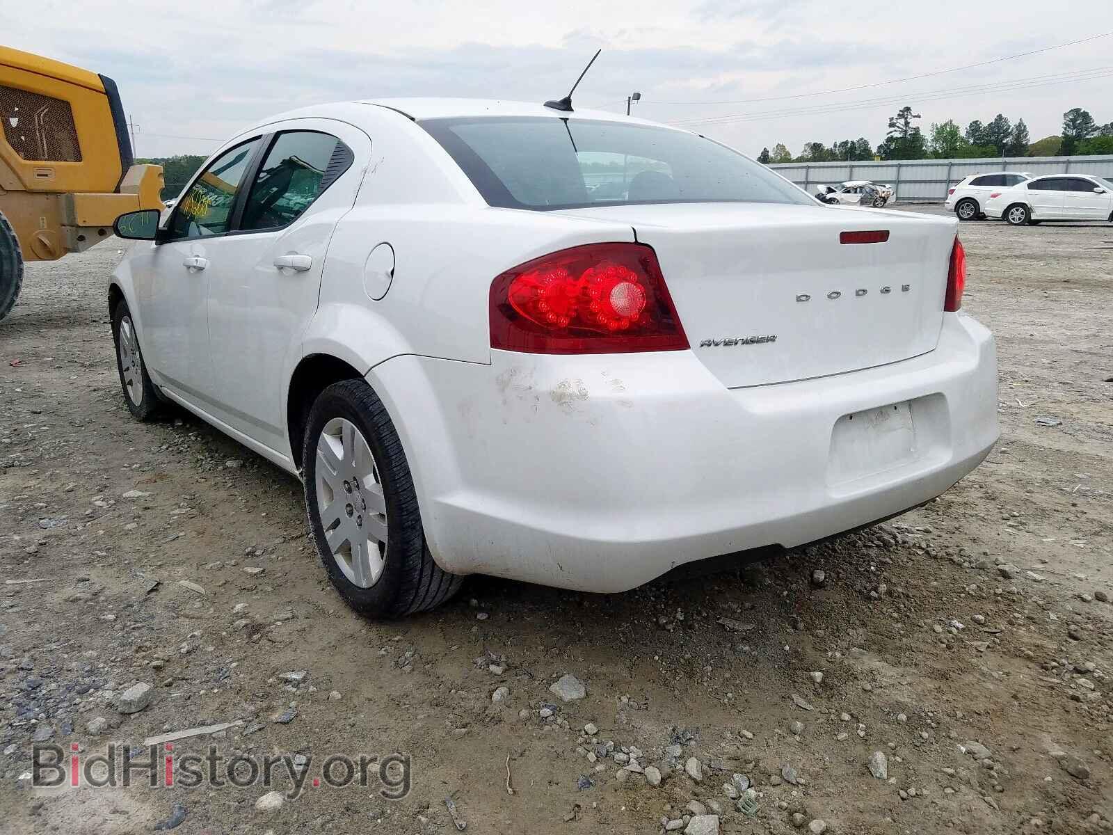 2012 DODGE AVENGER - VIN: 1C3CDZAB8CN110957 - Фото 3