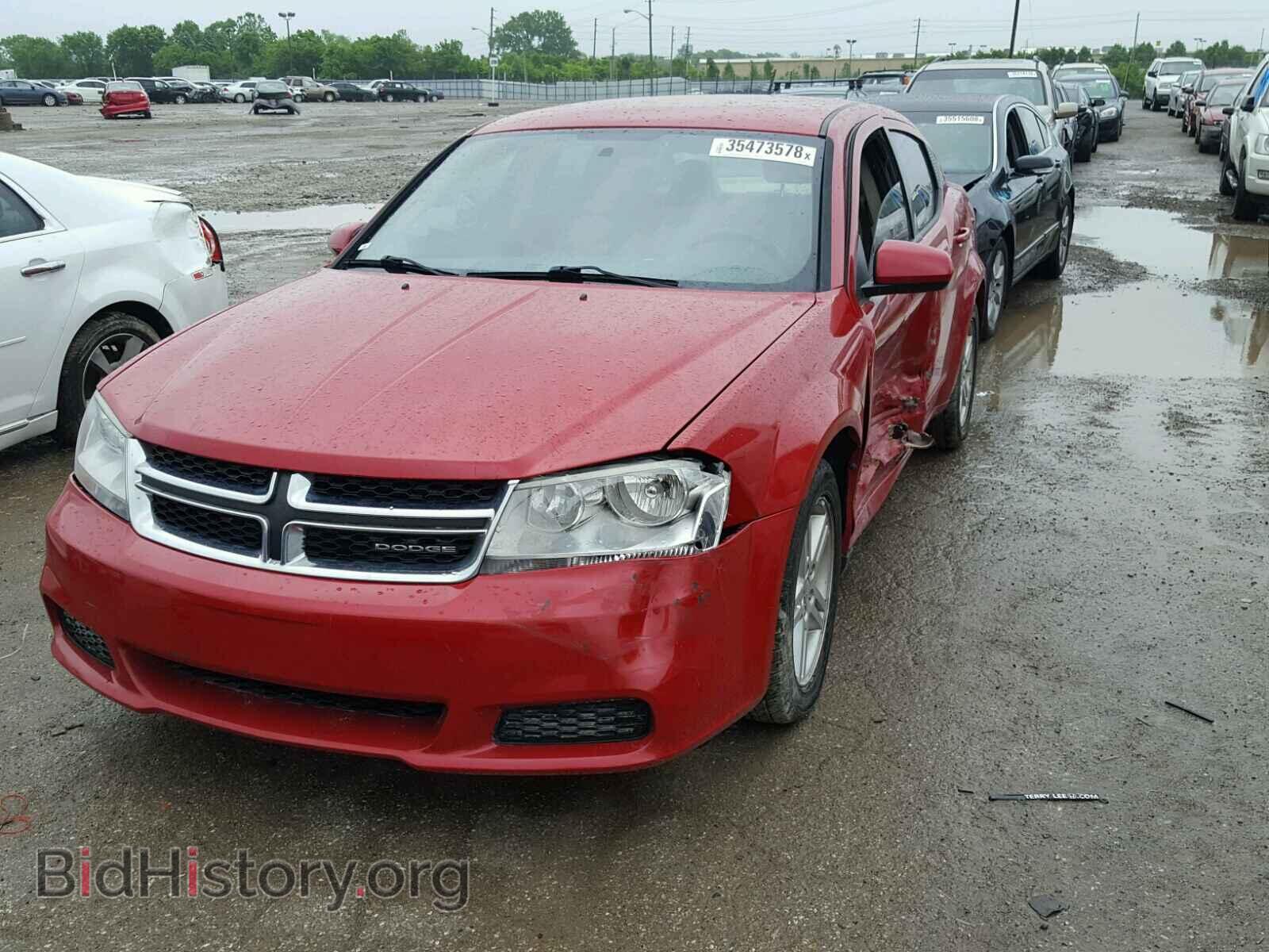 2012 DODGE AVENGER - VIN: 1C3CDZCB6CN156395 - Фото 2