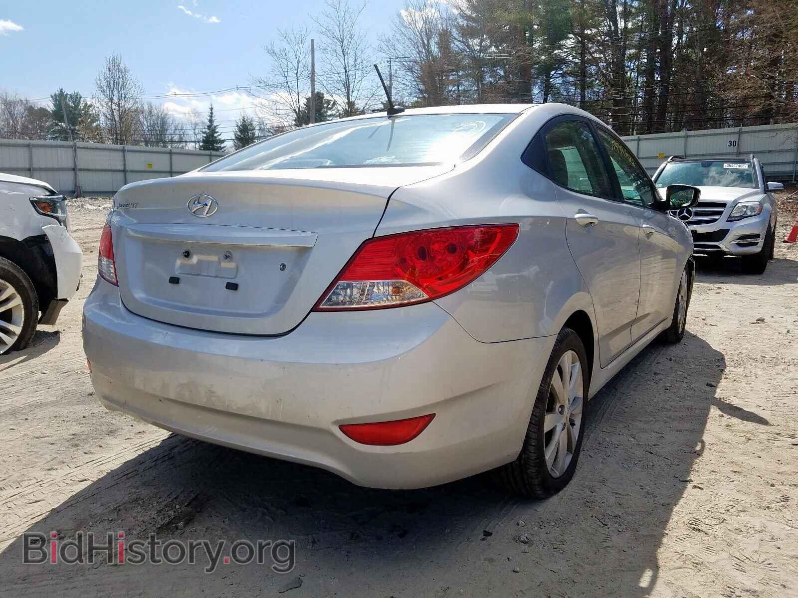 2014 HYUNDAI ACCENT - VIN: KMHCU4AE7EU747187 - Фото 4