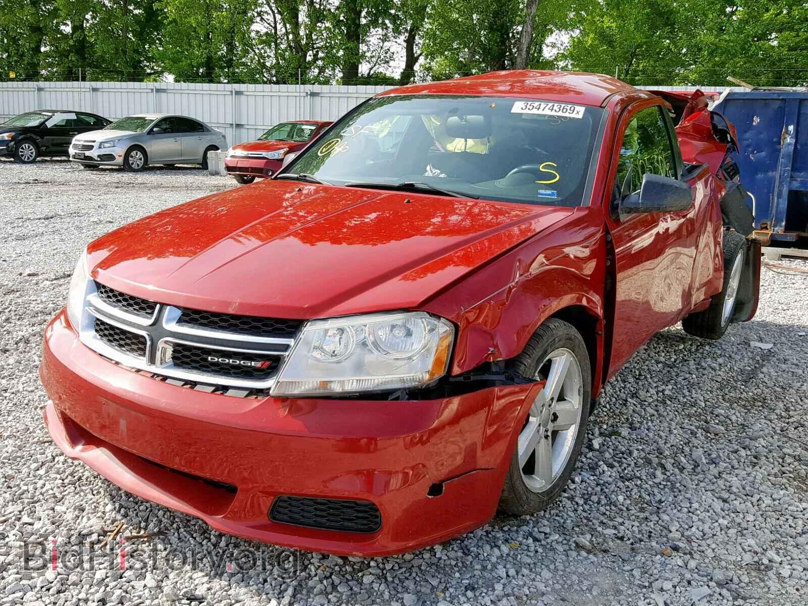2013 DODGE AVENGER - VIN: 1C3CDZAB4DN566794 - Photo 2