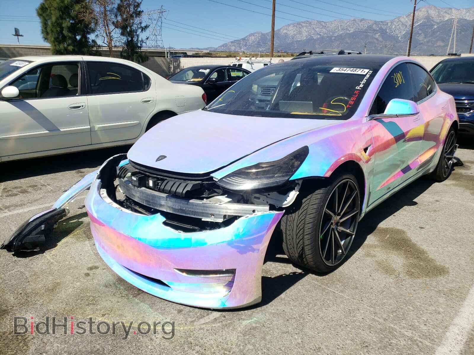 2018 TESLA MODEL 3 - VIN: 5YJ3E1EA4JF035164 - Photo 2