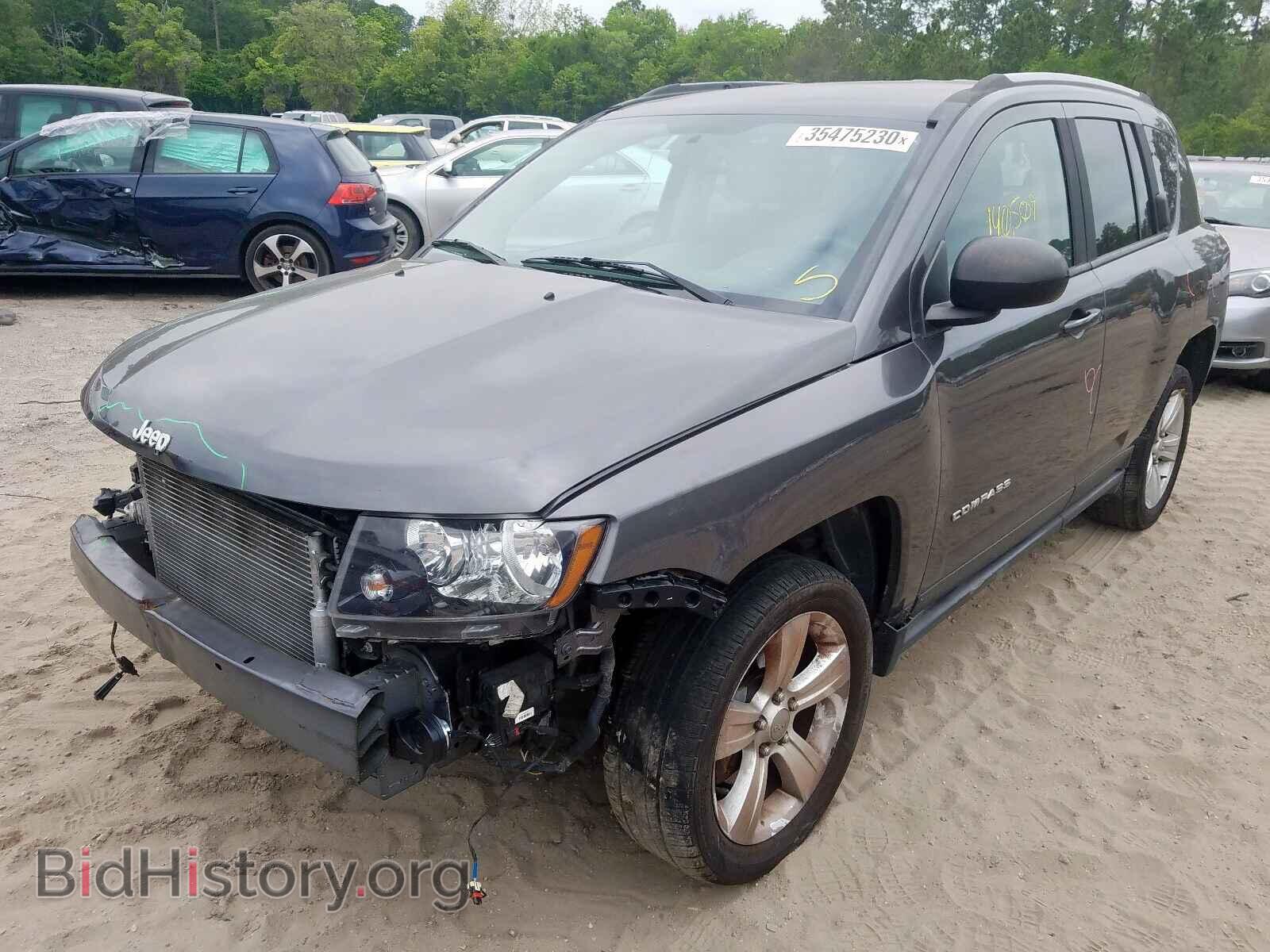 2016 JEEP COMPASS - VIN: 1C4NJCBA5GD687523 - Фото 2