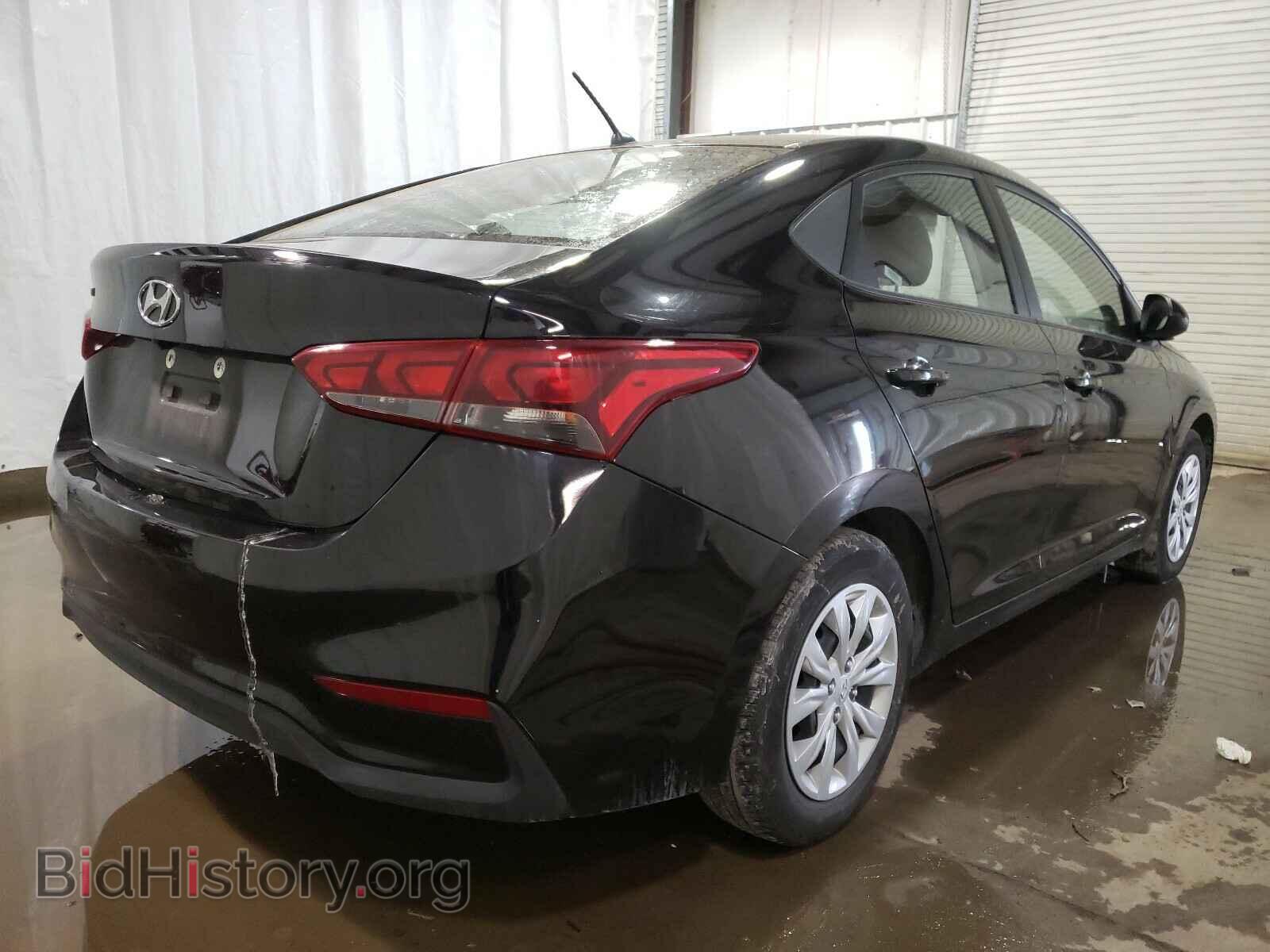 2019 HYUNDAI ACCENT - VIN: 3KPC24A37KE056938 - Фото 4