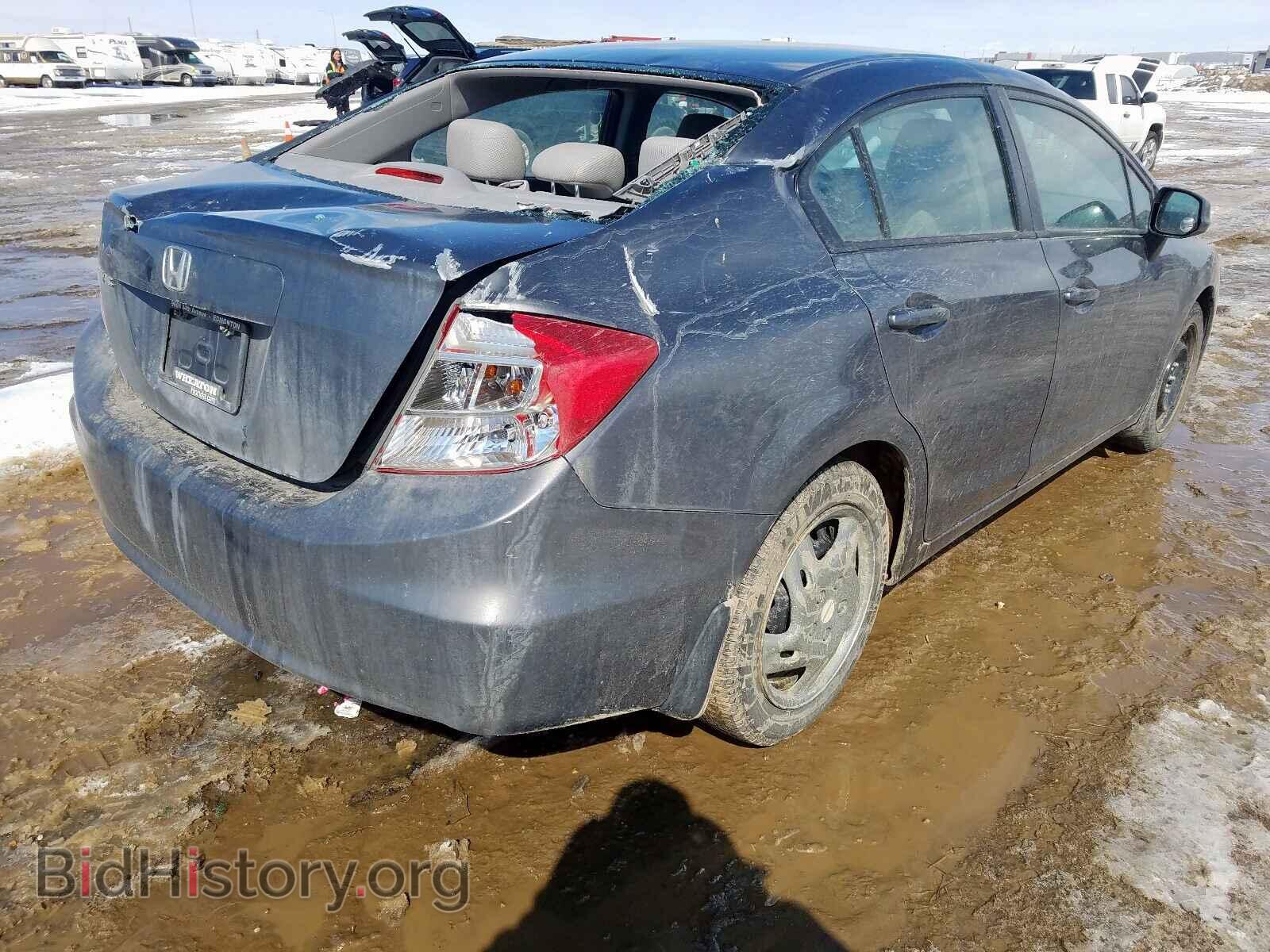 2012 HONDA CIVIC - VIN: 2HGFB2F45CH036861 - Фото 4