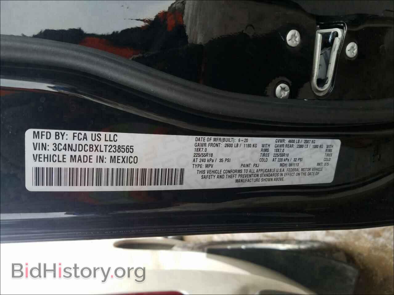 2020 JEEP COMPASS - VIN: 3C4NJDCBXLT238565 - Photo 10