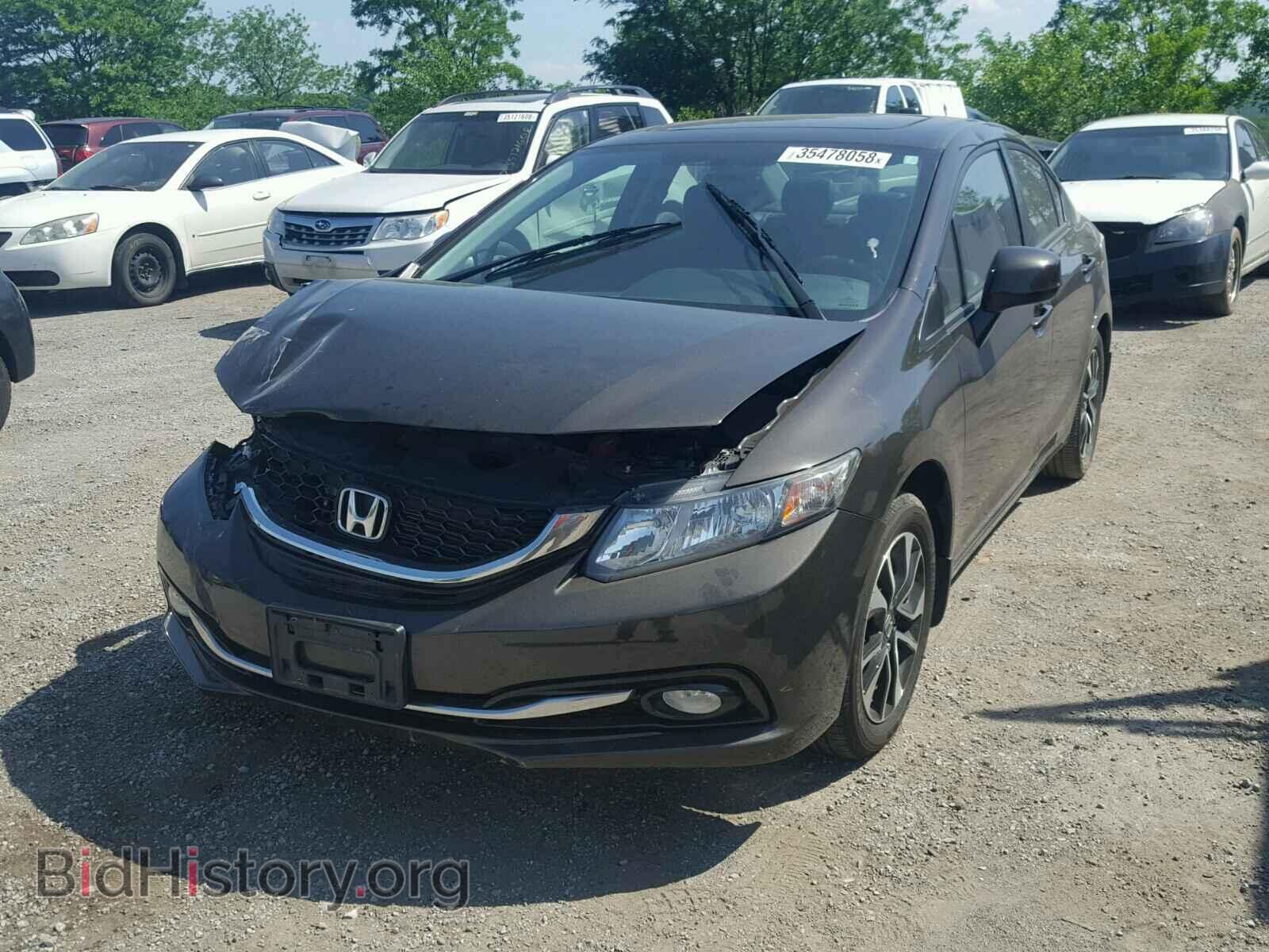 2013 HONDA CIVIC - VIN: 2HGFB2F95DH526956 - Фото 2