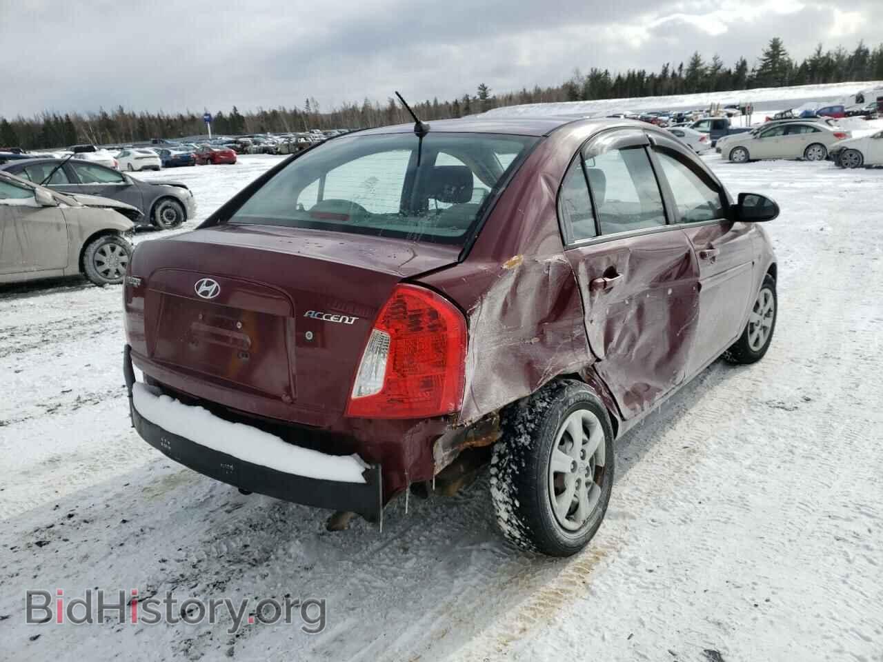 2009 HYUNDAI ACCENT - VIN: KMHCN45C19U356385 - Фото 4