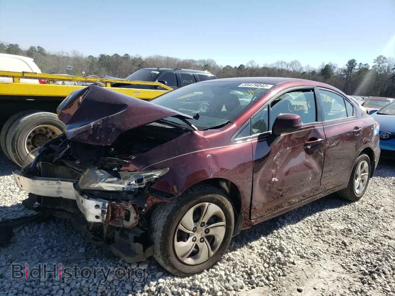 2013 HONDA CIVIC - VIN: 19XFB2F50DE089424 - Фото 2