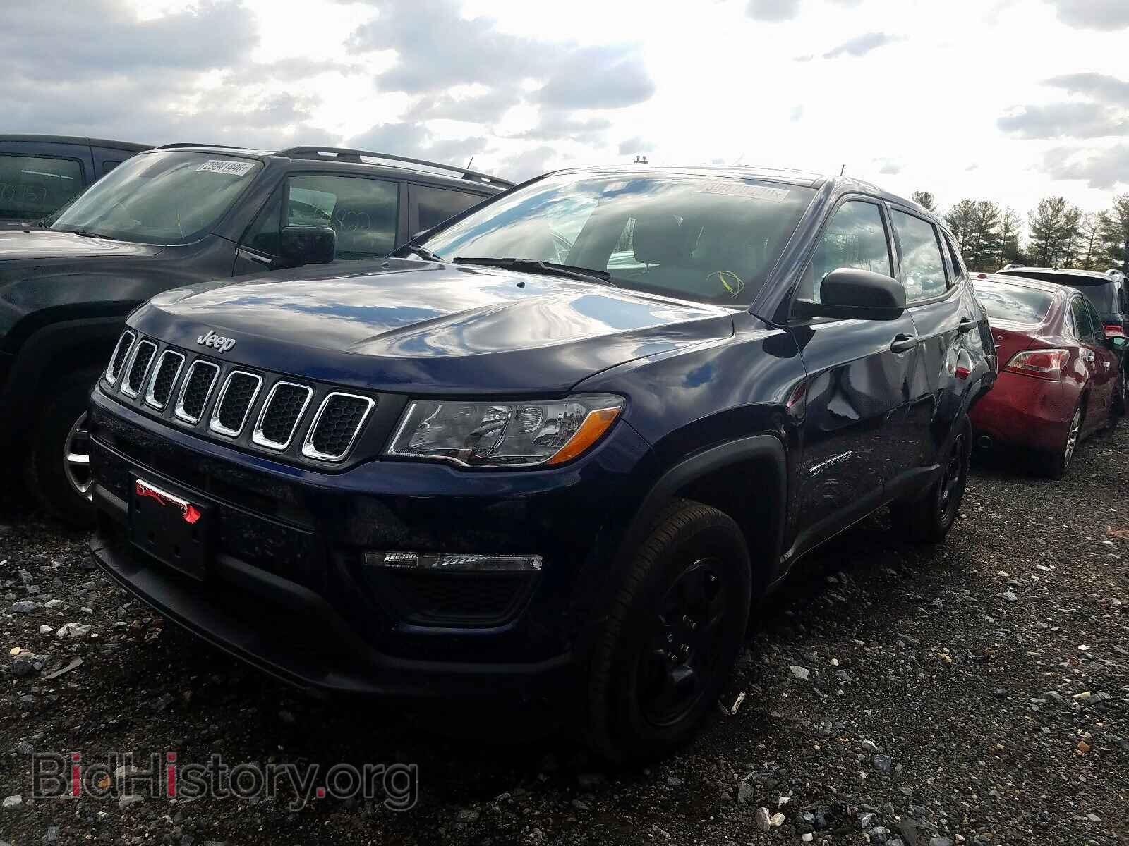 2020 JEEP COMPASS - VIN: 3C4NJDAB2LT149351 - Фото 2