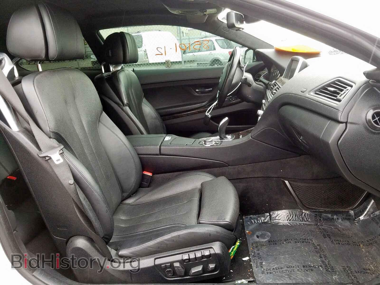 2012 BMW 6 SERIES - VIN: WBALX3C59CDV77508 - Фото 5