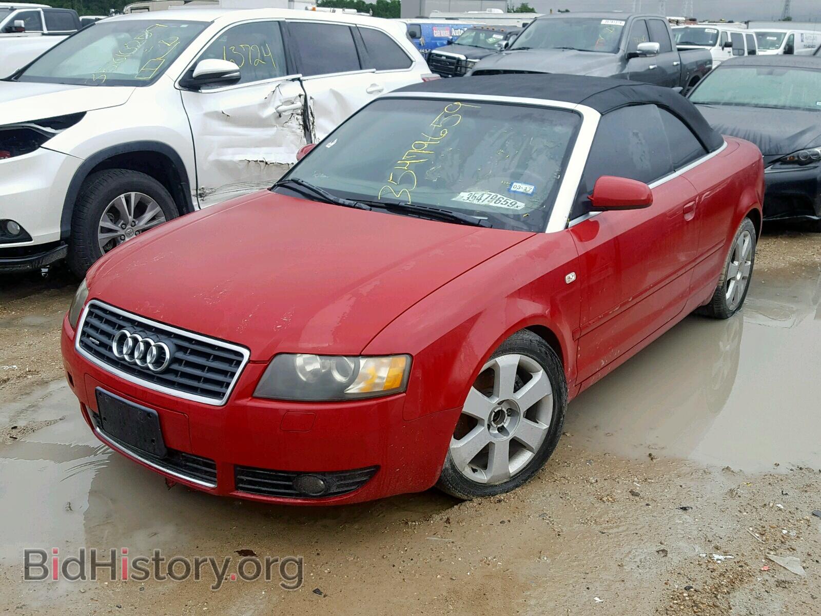 2006 AUDI A4 - VIN: WAUDT48H56K009121 - Фото 2